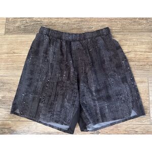 Lululemon Men's Gray Athletic Shorts M 9" Inseam Gym Running